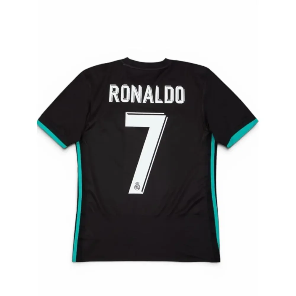 NWT Madrid 2017/2018 Away   ADIDAS  # 7 Ronaldo Football Soccer Jersey Small